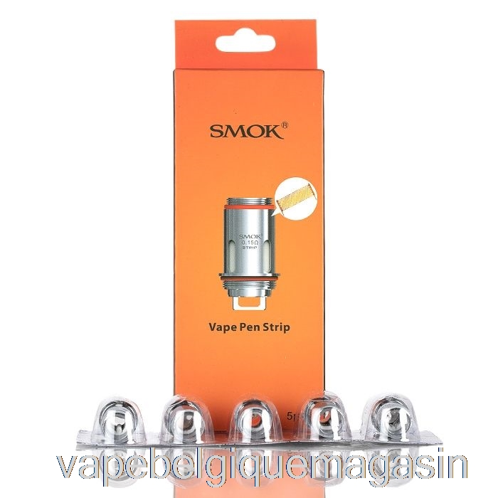 Vape Shop Bruxelles Smok Vape Pen 22 Bobines De Remplacement 0,15ohm Strip Core